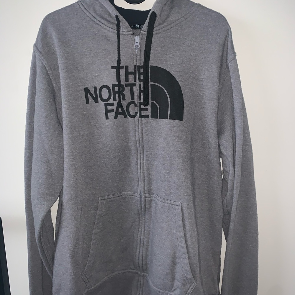NORTHFACE MENS ZIP UP SWEATSHIRT